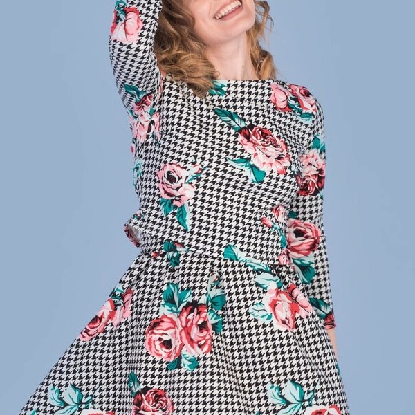 thumbnail Flower Sprint Dress